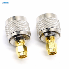 N Male to SMA Male Adapter Radio Antenna Converter for WiFi Antenna Broadcast Radio