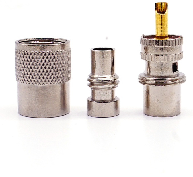 Rf Coaxial PL259 UHF Male Twist on Connector for RG58 RG8 LMR400 Cable