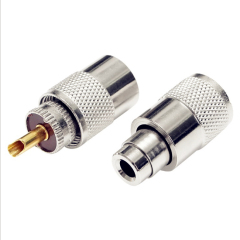Rf Coaxial PL259 UHF Male Twist on Connector for RG58 RG8 LMR400 Cable