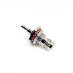 RF TNC Female Bulkhead Crimp Connector for RG316 RG174 RG178 Cable