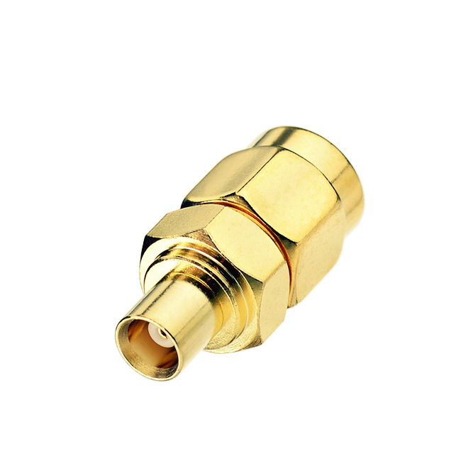 SMA Male to MCX Female Antenna Adapter for DVB-T TV RTL SDR ADS-B Receiver