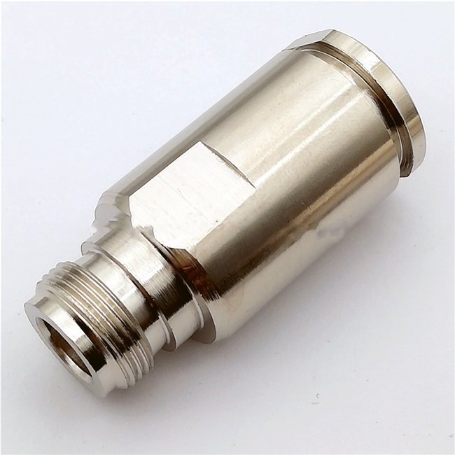 Straight N Female Clamp Type Connector for LMR600 12D-FB Coaxial Cable