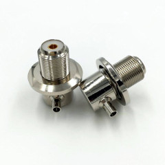 SO239 UHF Female Right Angle Crimp Connector for RG58 RG142 LMR195 Coaxial Cable