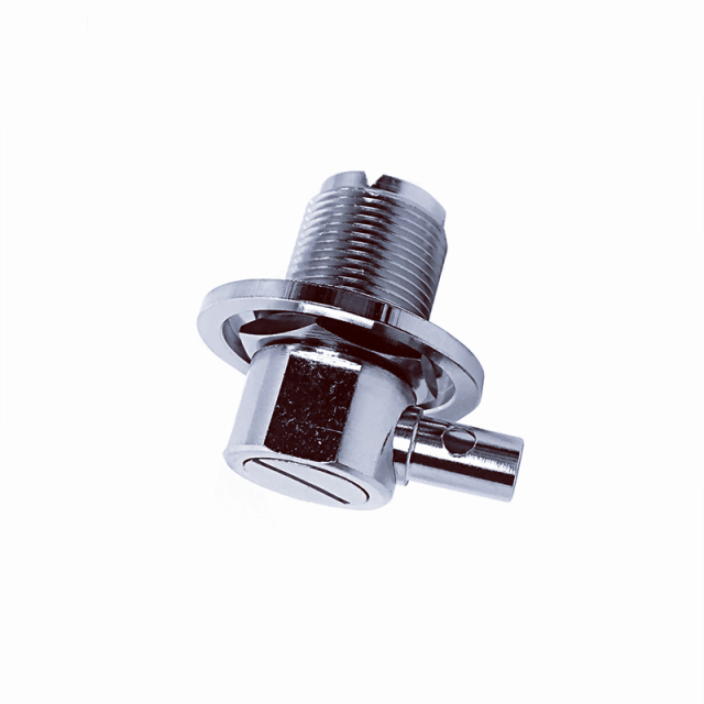 SO239 UHF Female Right Angle Crimp Connector for RG58 RG142 LMR195 Coaxial Cable