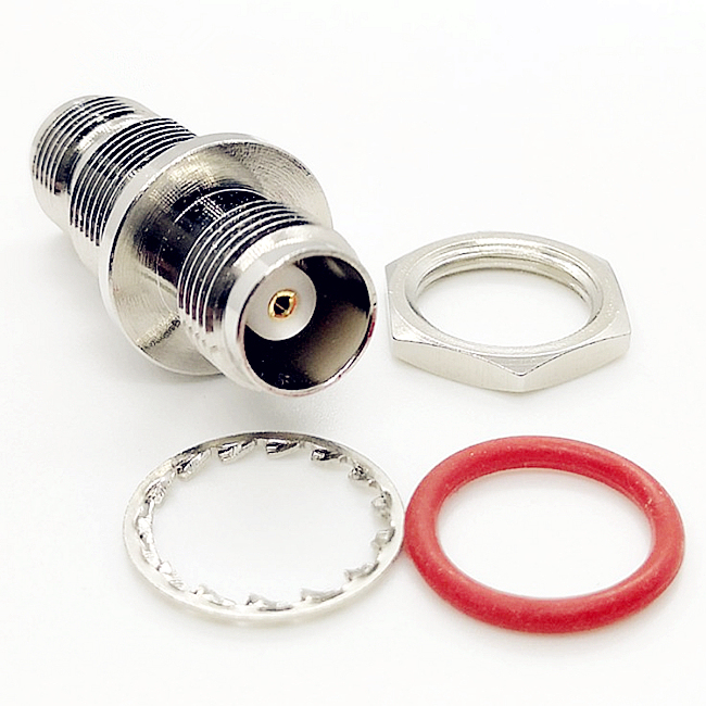 Waterproof Bulkhead TNC Female to TNC  Female RF Adapter