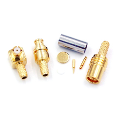 High Frequency SMP Crimp Plug Male Connector for Coaxial Cable RG316 RG174 RG178 LMR100