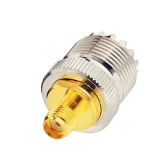 Antenna Adapter SMA Female to UHF Female SO239 Connector