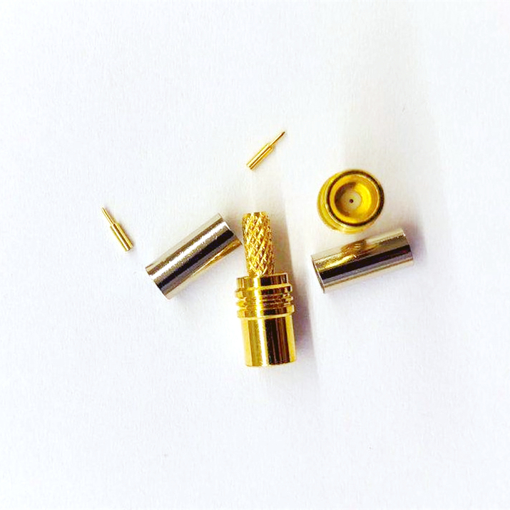 High Frequency SMP Crimp Plug Male Connector for Coaxial Cable RG316 RG174 RG178 LMR100