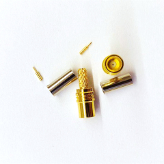 High Frequency SMP Crimp Plug Male Connector for Coaxial Cable RG316 RG174 RG178 LMR100