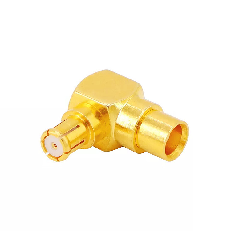 RF Adapter RPMCX Male to MCX Female  Right Angle Antenna Adapter