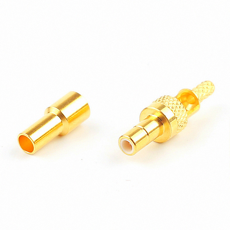 75Ohm Straight Mini SMB Male Connector for RG179 Coaxial Cable