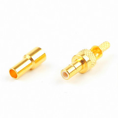 75Ohm Straight Mini SMB Male Connector for RG179 Coaxial Cable
