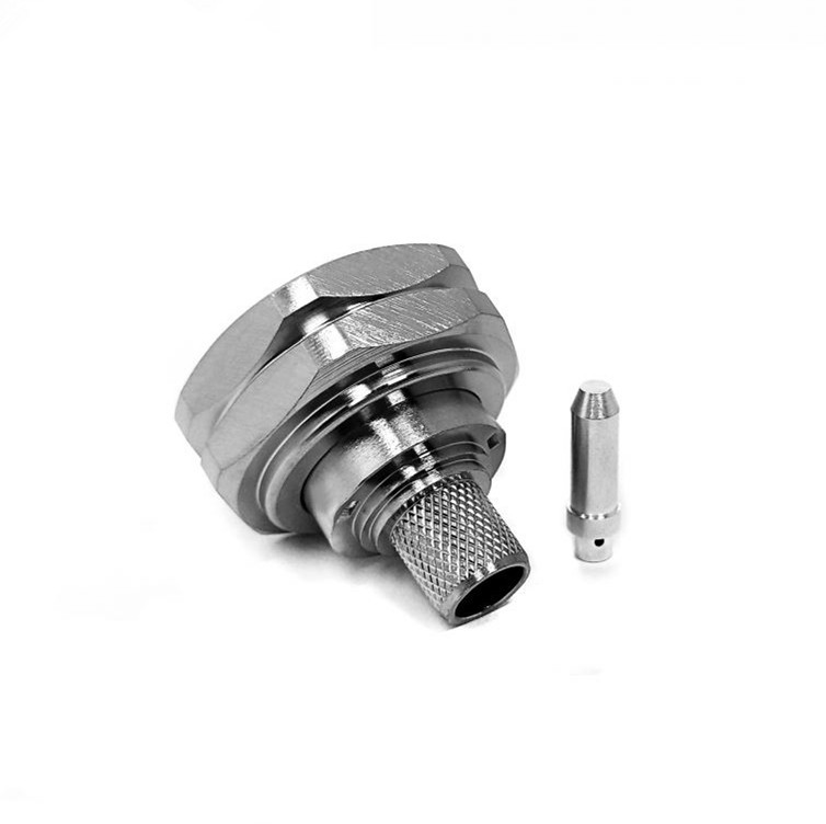 RF Coaxial Conector 7/16 Din Male Crimp Connector for RG213 RG8 LMR400