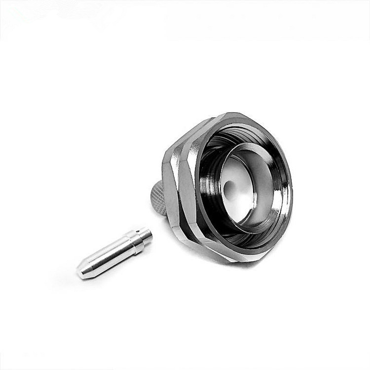 RF Coaxial Conector 7/16 Din Male Crimp Connector for RG213 RG8 LMR400