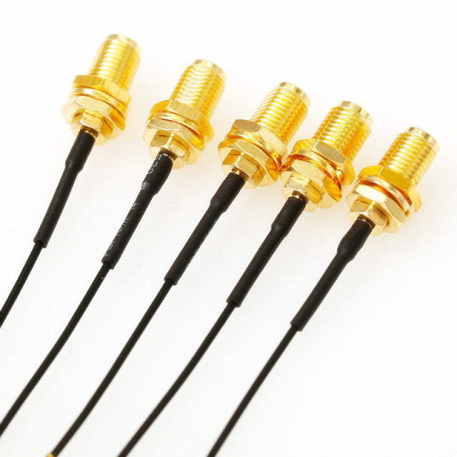 Antenna SMA Female to UFL/IPX  RF1.13 Coaxial Cable Wifi Antenna Extension Cable