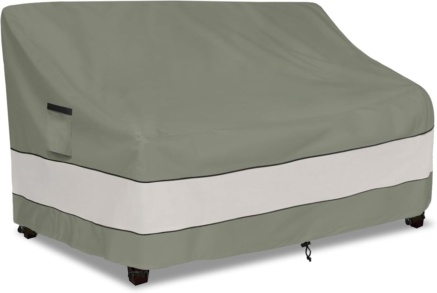 Outdoor Sofa Cover,Patio Loveseat Cover,3-Seater Bench Cover,Waterproof Heavy Duty Patio Furniture Covers,76W x 32.5D x 33H Inches
