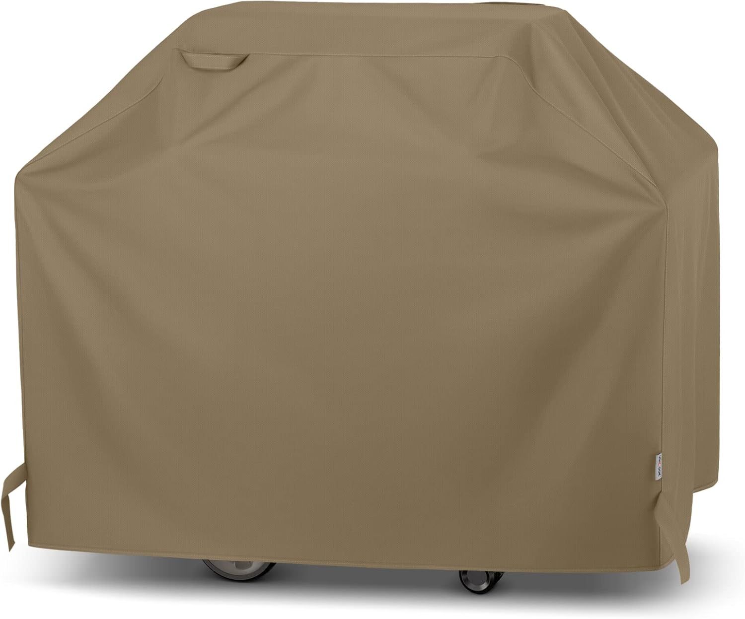 55 Inch Grill Cover for Outdoor Grill, Heavy Duty Waterproof Gas BBQ Cover with Sealed Seam, Rip and Fade Resistant Barbecue Covering for Weber Nexgrill Charbroil, Neutral Taupe