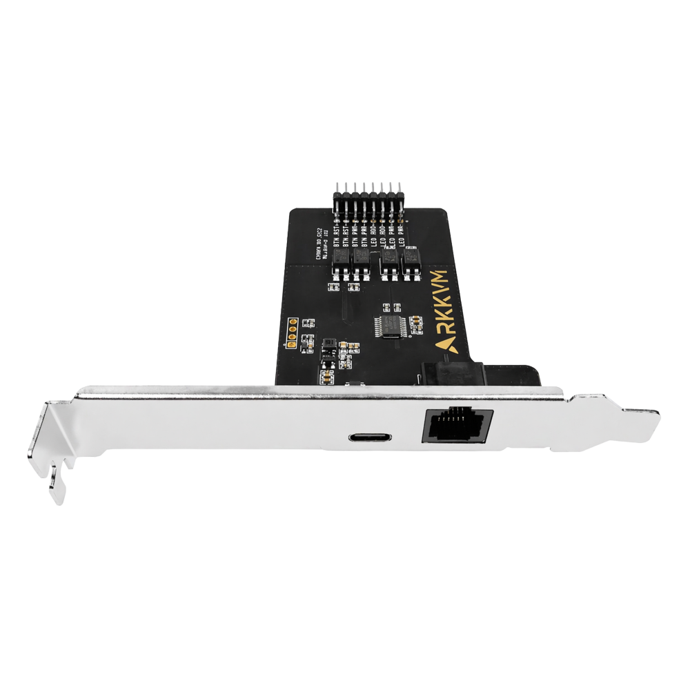 ATX Power Control for ArkKVM, Bi-direction power supply, L-Shape, Power On/Reset, PWR LED/HDD LED