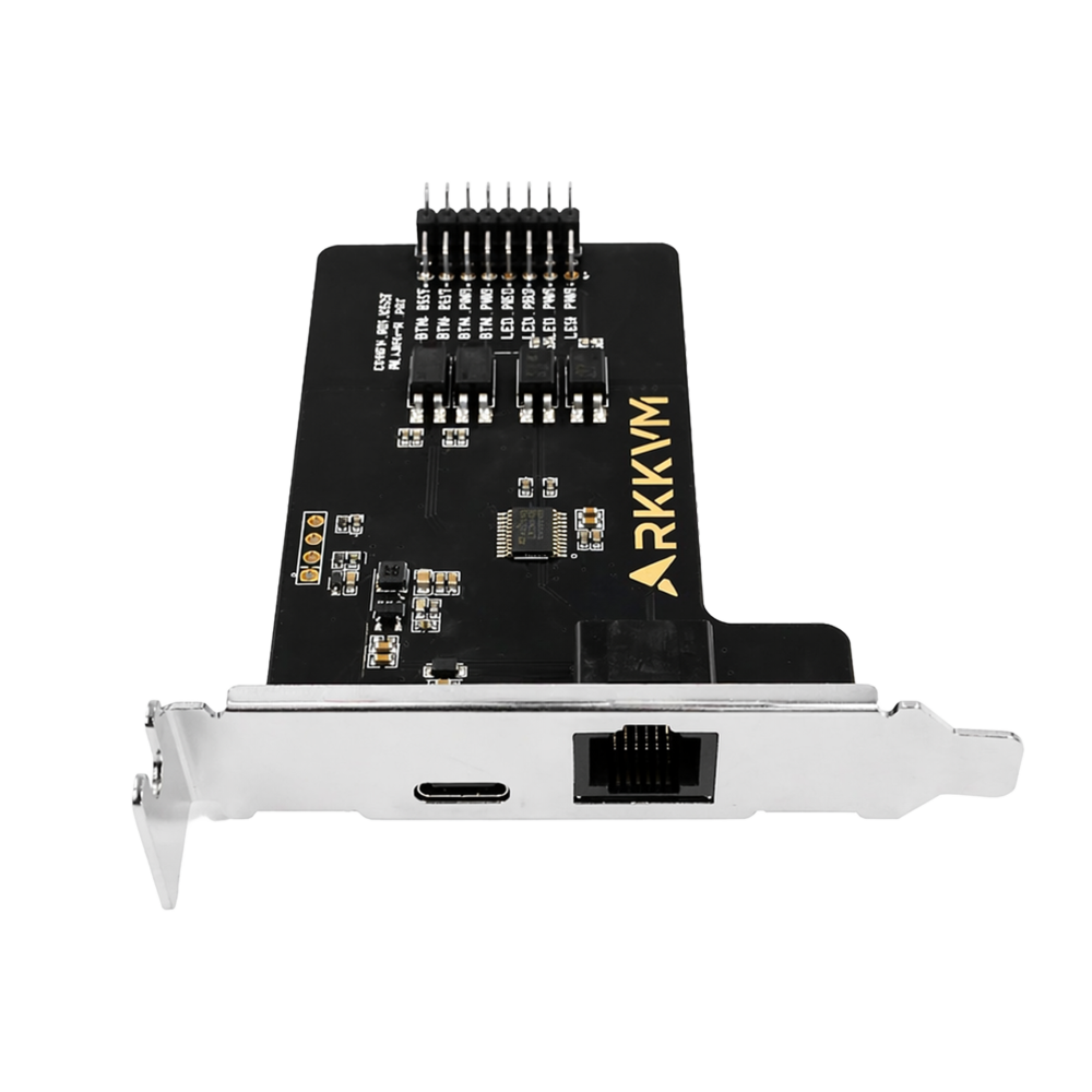 ATX Power Control for ArkKVM, Bi-direction power supply, L-Shape, Power On/Reset, PWR LED/HDD LED