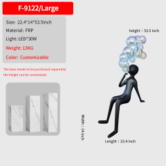 22.4*14*53.5inch