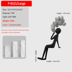 22.4*14*53.5inch