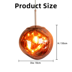 D:18CM，H:150cm