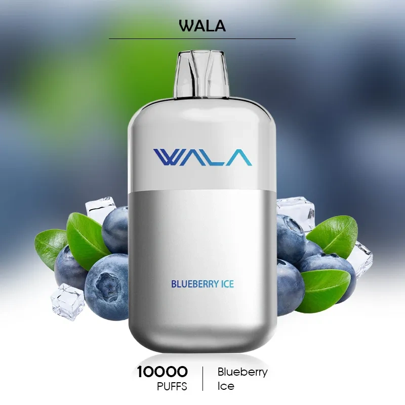 Wala POP 10000 Puffs – Blueberry Ice