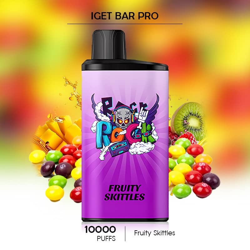 Fruity Skittles - IGET Bar Pro - 10000 Puffs