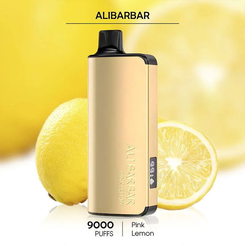 Pink Lemon - Alibarbar Ingot - 9000Puffs