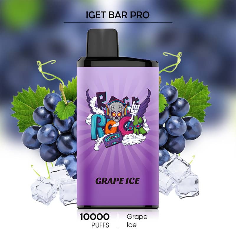 Grape Ice - IGET Bar Pro - 10000 Puffs