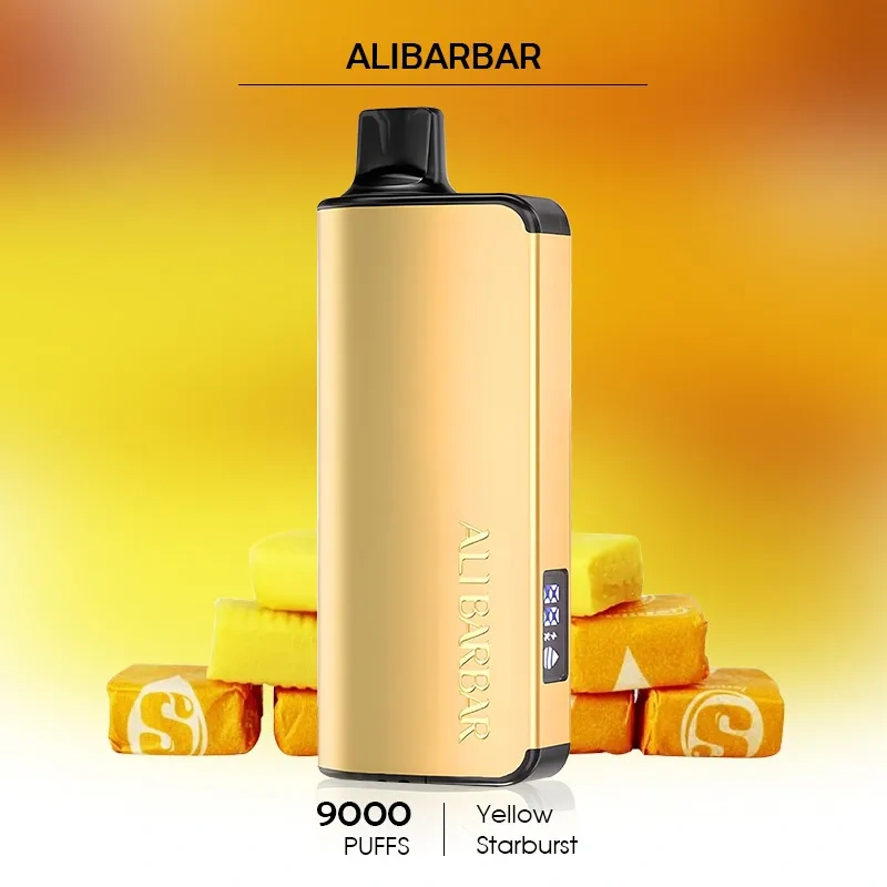 Yellow Starburst - Alibarbar Ingot - 9000Puffs