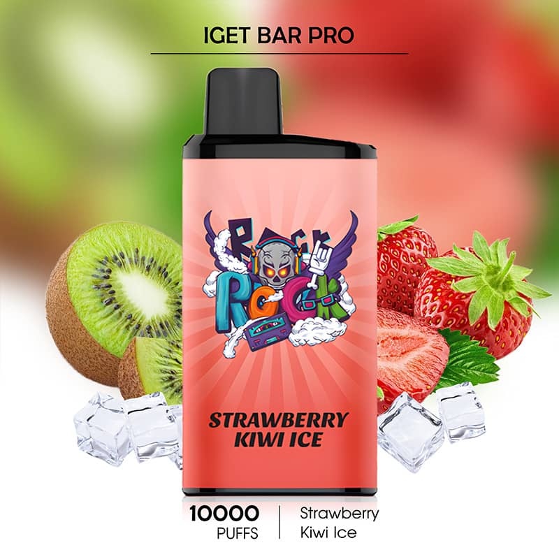 Strawberry Kiwi Ice - IGET Bar Pro - 10000 Puffs