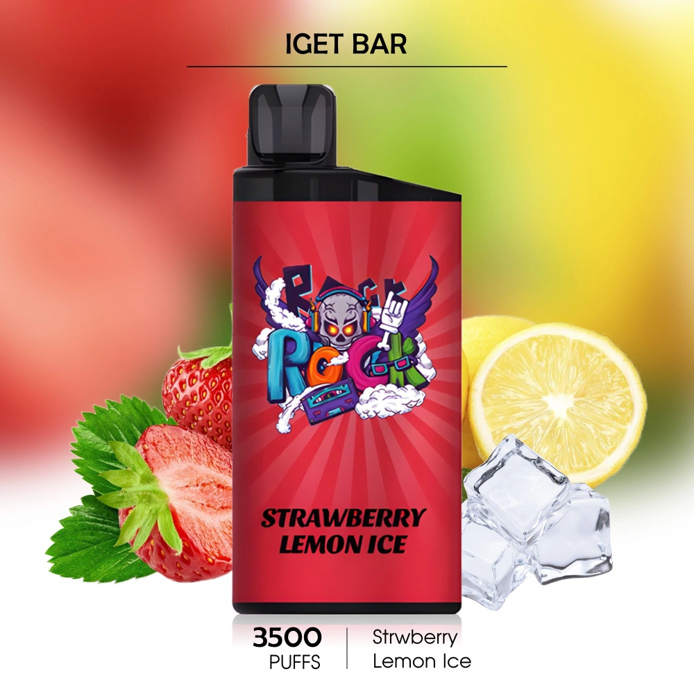 Strawberry Lemon ice -- IGET BAR - 3500Puffs
