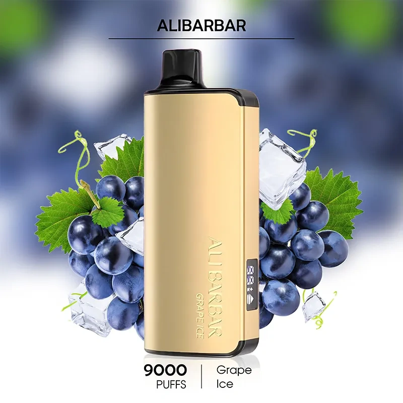 Grape Ice - Alibarbar Ingot - 9000Puffs