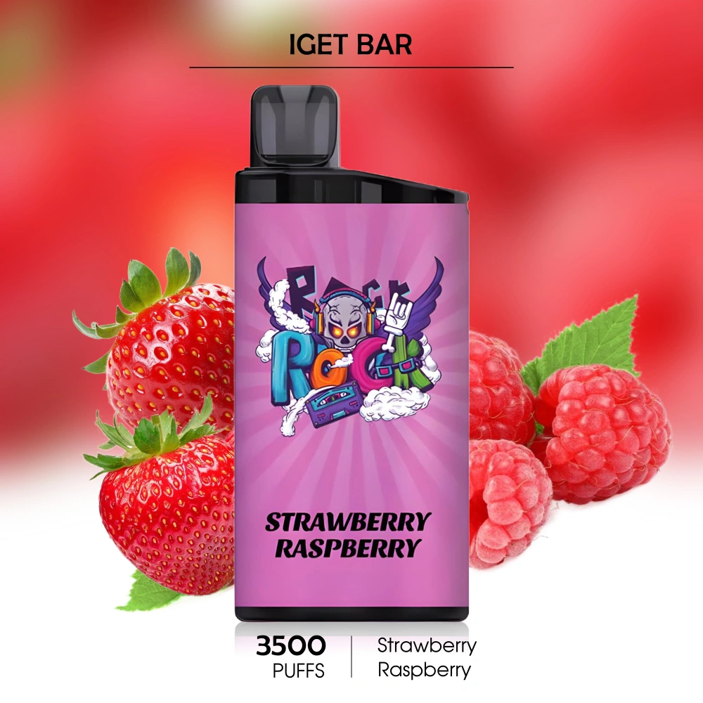 Strawberry Raspberry -- IGET BAR - 3500Puffs