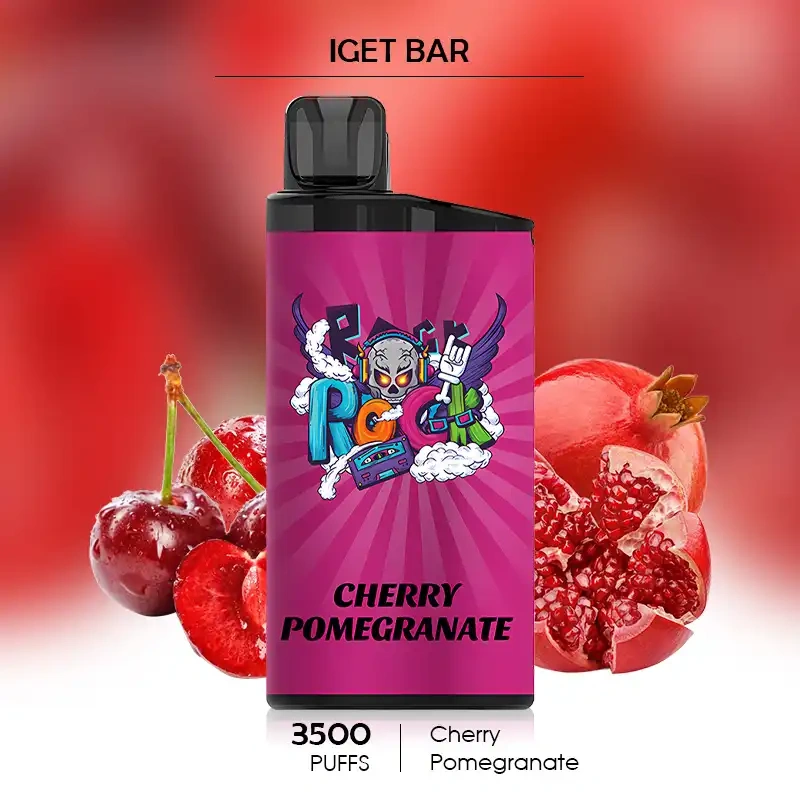 Cherry Pomegranate -- IGET BAR - 3500Puffs