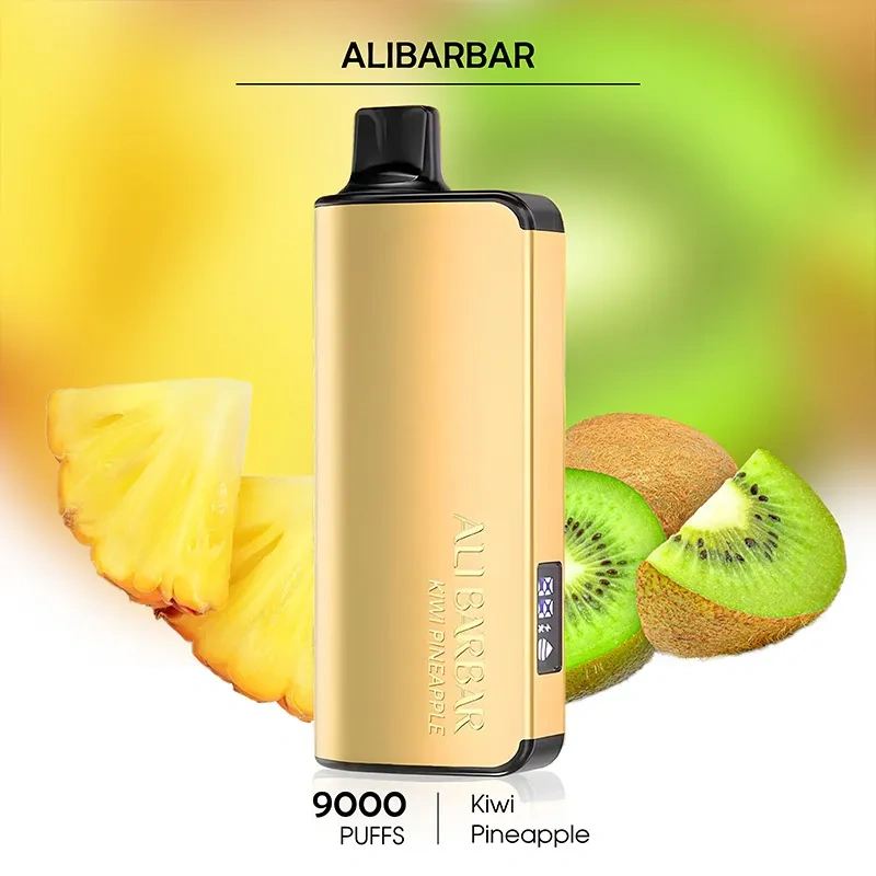 Kiwi Pineapple - Alibarbar Ingot - 9000Puffs