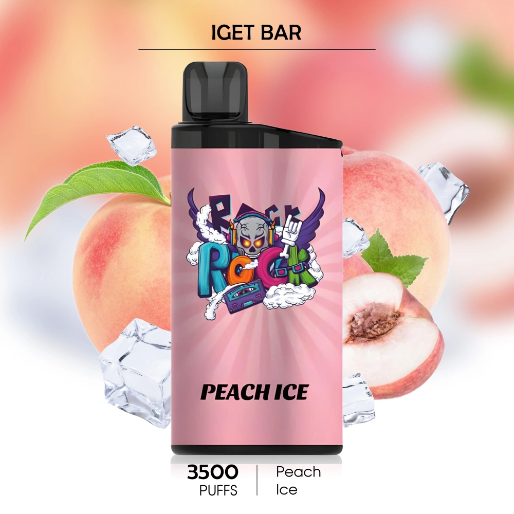Peach Ice -- IGET BAR - 3500Puffs