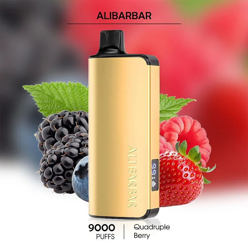 Quadruple Berry - Alibarbar Ingot - 9000Puffs