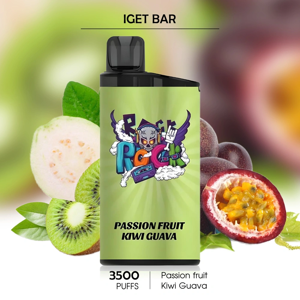 Passion Fruit Kiwi Guava -- IGET BAR - 3500Puffs