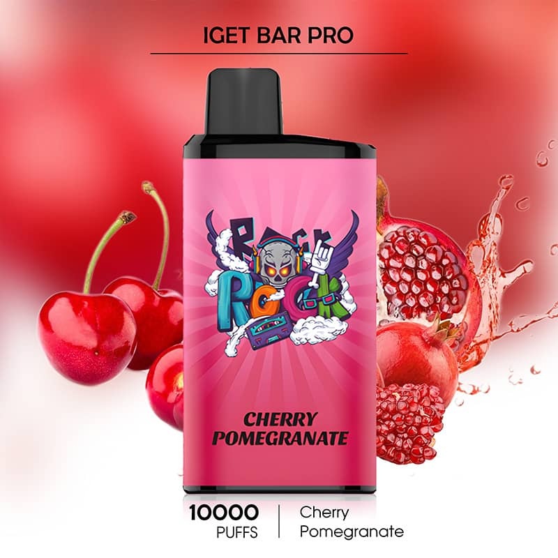 Cherry Pomegranate - IGET Bar Pro - 10000 Puffs
