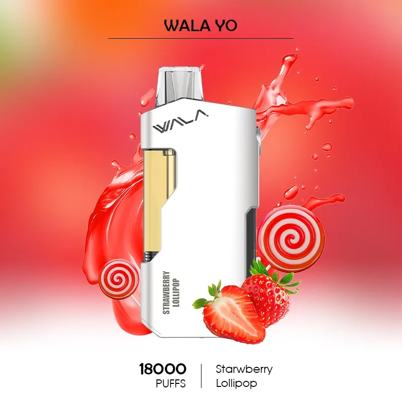 Starwberry Lollipop - WALA YO - 18000 Puffs