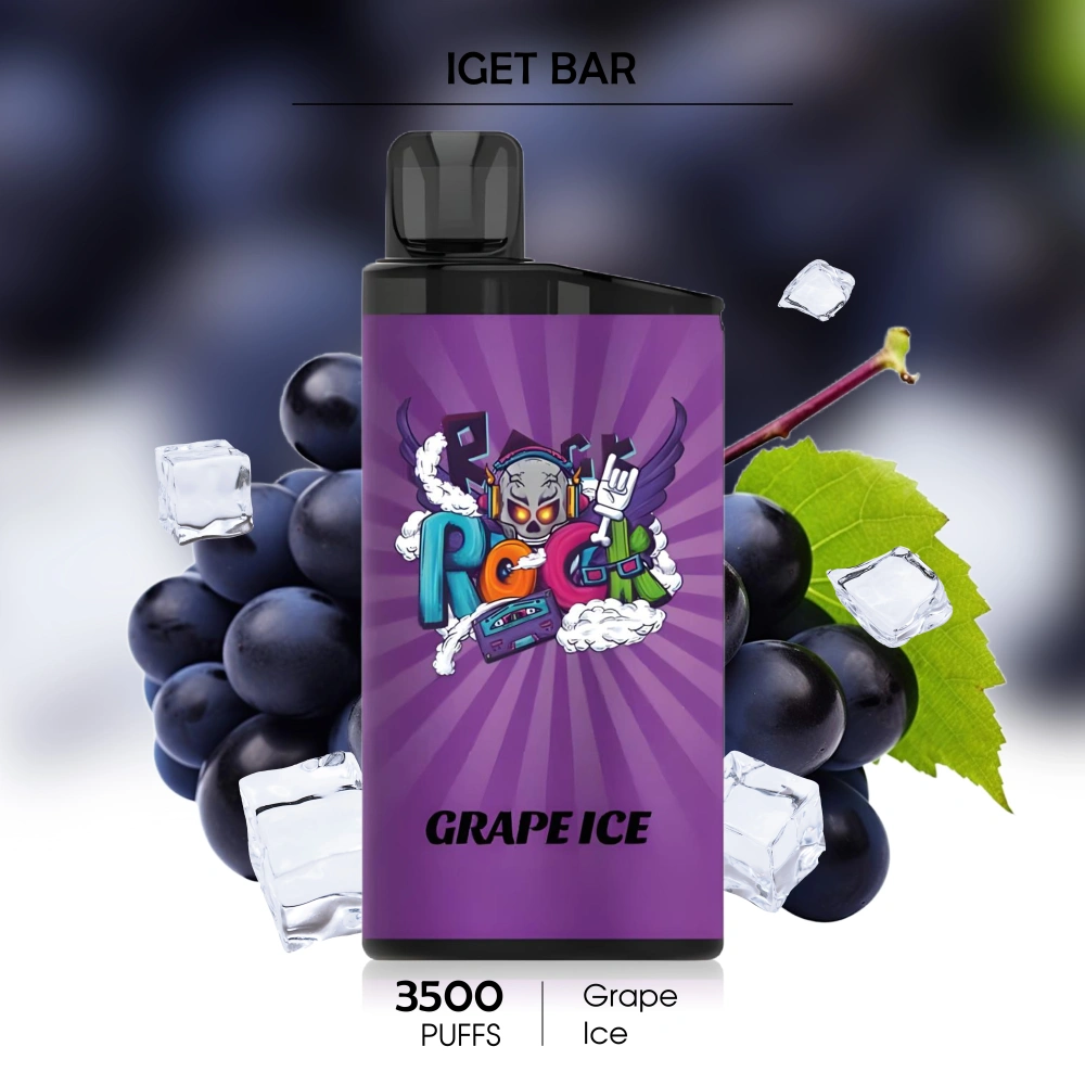 Grape Ice -- IGET BAR - 3500Puffs