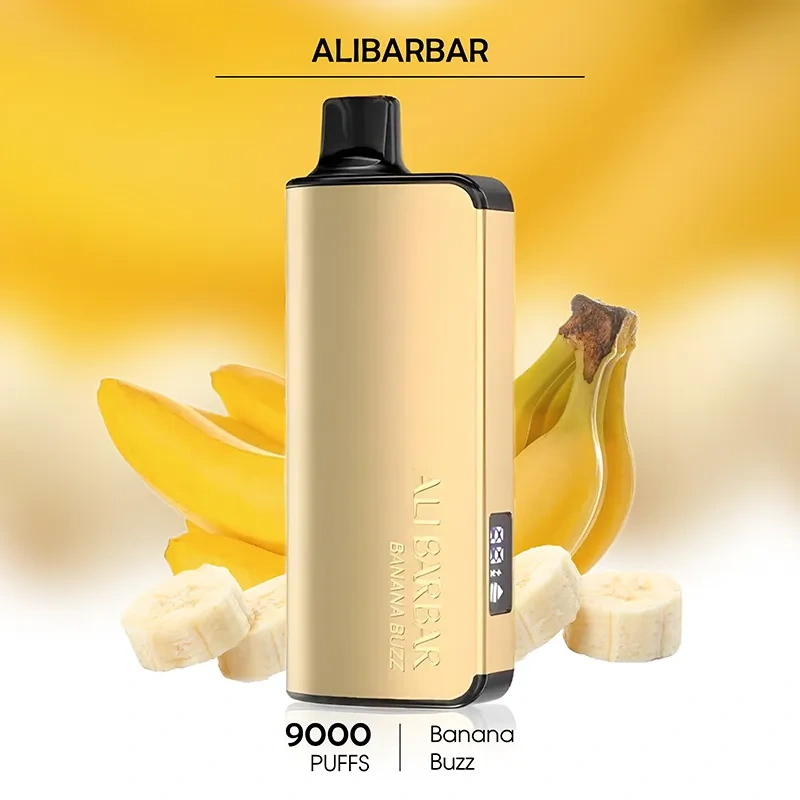 Banana Buzz - Alibarbar Ingot - 9000Puffs
