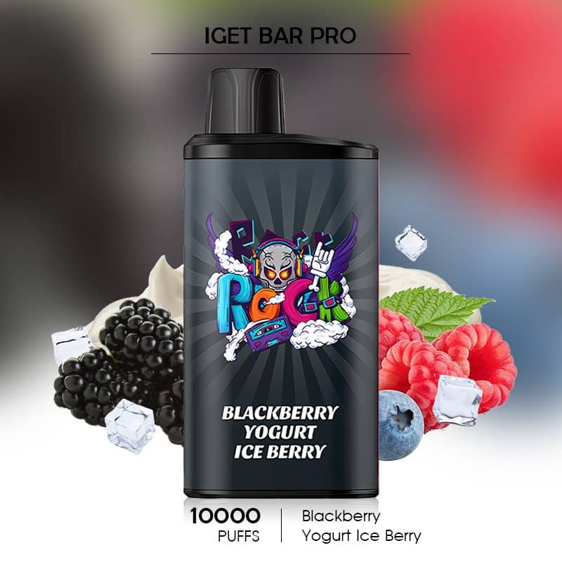 Blackberry Yogurt Ice Berry - IGET Bar Pro - 10000 Puffs
