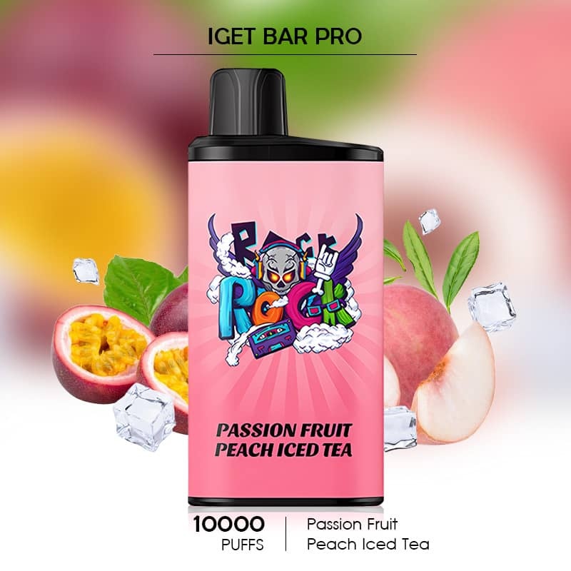 Strawberry White Peach Ice Mist - IGET Bar Pro - 10000 Puffs
