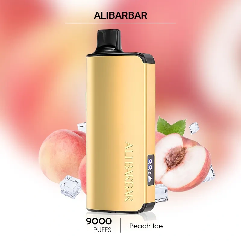 Peach Ice - Alibarbar Ingot - 9000Puffs