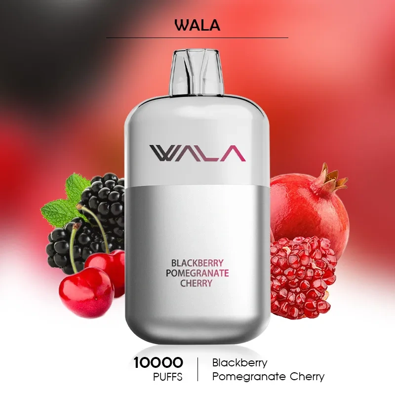 Wala POP 10000 Puffs – Blackberry Pomegranate Cherry