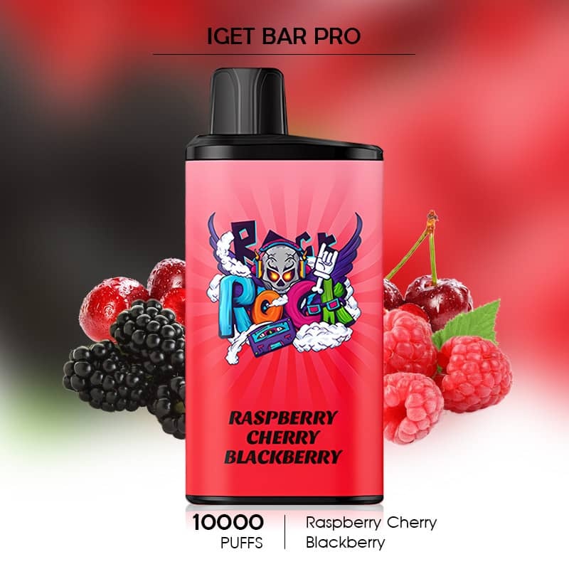 Raspberry Cherry Blackberry - IGET Bar Pro - 10000 Puffs