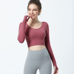 Women gym and fitness top with straps and pads